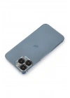 Mey İthalat®  iPhone 11 Pro Max Metal Kamera Lens Koruma Cam - Siyah