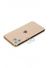 Mey İthalat®  iPhone 11 Pro Renkli Kamera Lens Koruma Cam - Mavi-Yeşil