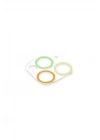 Mey İthalat®  iPhone 11 Pro Renkli Kamera Lens Koruma Cam - Pembe-Mavi