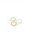 Mey İthalat®  iPhone 11 Pro Renkli Kamera Lens Koruma Cam - Sarı-Turuncu