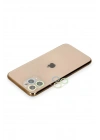 Mey İthalat®  iPhone 11 Pro Renkli Kamera Lens Koruma Cam - Yeşil-Sarı