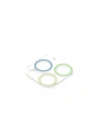 Mey İthalat®  iPhone 11 Pro Renkli Kamera Lens Koruma Cam - Yeşil-Sarı