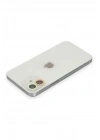 Mey İthalat®  iPhone 11 Renkli Kamera Lens Koruma Cam - Turuncu-Yeşil