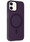 Mey İthalat®  iPhone 11 Tuna PC Slim Magsafe Kapak - Derin Mor