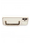 Mey İthalat®  iPhone 12 Kılıf Coco Elit Kapak - Beyaz