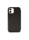 Mey İthalat®  iPhone 12 Kılıf Dolpin Kapaklı - Siyah