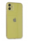 Mey İthalat®  iPhone 12 Kılıf Fly Lens Silikon - Şeffaf