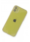 Mey İthalat®  iPhone 12 Kılıf Fly Lens Silikon - Şeffaf