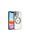 Mey İthalat®  iPhone 12 Kılıf Kross Magneticsafe Kapak - Siyah