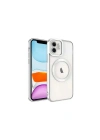 Mey İthalat®  iPhone 12 Kılıf Kross Magneticsafe Kapak - Titan Gri