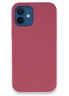 Mey İthalat®  iPhone 12 Kılıf Lansman Legant Silikon - Fuşya