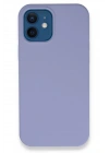 Mey İthalat®  iPhone 12 Kılıf Lansman Legant Silikon - Lila