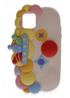 Mey İthalat®  iPhone 12 Kılıf Poky Karakter Silikon Kapak - Desen 7