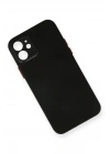 Mey İthalat®  iPhone 12 Kılıf PP Ultra İnce Kapak - Siyah