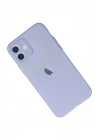 Mey İthalat®  iPhone 12 Kılıf Puma Silikon - Mor