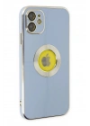 Mey İthalat®  iPhone 12 Kılıf Store Silikon - Sierra Blue