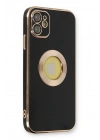 Mey İthalat®  iPhone 12 Kılıf Store Silikon - Siyah