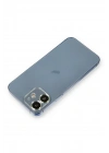 Mey İthalat®  iPhone 12 Metal Kamera Lens Koruma Cam - Açık Yeşil