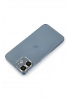 Mey İthalat®  iPhone 12 Metal Kamera Lens Koruma Cam - Gold