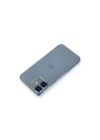 Mey İthalat®  iPhone 12 Metal Kamera Lens Koruma Cam - Mavi