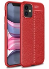 Mey İthalat®  iPhone 12 Mini Kılıf Auto Focus Kapak - Kırmızı