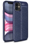 Mey İthalat®  iPhone 12 Mini Kılıf Auto Focus Kapak - Lacivert