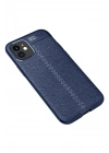 Mey İthalat®  iPhone 12 Mini Kılıf Auto Focus Kapak - Lacivert
