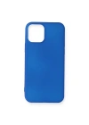 Mey İthalat®  iPhone 12 Mini Kılıf First Silikon - Mavi