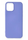 Mey İthalat®  iPhone 12 Mini Kılıf First Silikon - Mor