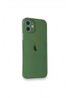 Mey İthalat®  iPhone 12 Mini Kılıf PP Ultra İnce Kapak - Yeşil
