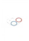 Mey İthalat®  iPhone 12 Mini Renkli Kamera Lens Koruma Cam - Pembe-Mavi