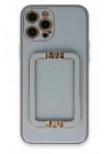 Mey İthalat®  iPhone 12 Pro Kılıf Coco Elit Kapak - Turkuaz