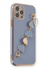 Mey İthalat®  iPhone 12 Pro Kılıf Esila Silikon - Gri