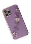 Mey İthalat®  iPhone 12 Pro Kılıf Esila Silikon - Mor