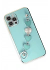 Mey İthalat®  iPhone 12 Pro Kılıf Esila Silikon - Su Yeşili