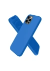 Mey İthalat®  iPhone 12 Pro Kılıf First Silikon - Mavi