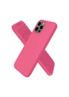 Mey İthalat®  iPhone 12 Pro Kılıf First Silikon - Pembe