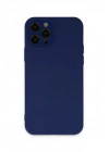 Mey İthalat®  iPhone 12 Pro Kılıf Lansman Glass Kapak - Sky Blue