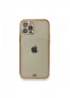 Mey İthalat®  iPhone 12 Pro Kılıf Liva Taşlı Silikon - Pembe