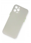 Mey İthalat®  iPhone 12 Pro Kılıf PP Ultra İnce Kapak - Beyaz