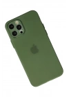 Mey İthalat®  iPhone 12 Pro Kılıf Puma Silikon - Yeşil
