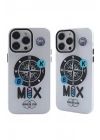 Mey İthalat®  iPhone 12 Pro Max Kılıf Apollo Magneticsafe Desenli Kapak - Apollo Şeffaf - 3