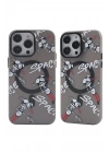 Mey İthalat®  iPhone 12 Pro Max Kılıf Apollo Magneticsafe Desenli Kapak - Apollo Siyah - 3