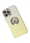 Mey İthalat®  iPhone 12 Pro Max Kılıf Best Silikon - Sarı
