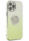 Mey İthalat®  iPhone 12 Pro Max Kılıf Best Silikon - Yeşil