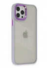 Mey İthalat®  iPhone 12 Pro Max Kılıf Dora Kapak - Lila