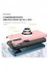 Mey İthalat®  iPhone 12 Pro Max Kılıf Elit Yüzüklü Kapak - Pembe