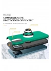 Mey İthalat®  iPhone 12 Pro Max Kılıf Elit Yüzüklü Kapak - Yeşil