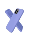 Mey İthalat®  iPhone 12 Pro Max Kılıf First Silikon - Mor