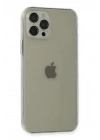 Mey İthalat®  iPhone 12 Pro Max Kılıf Fly Lens Silikon - Şeffaf